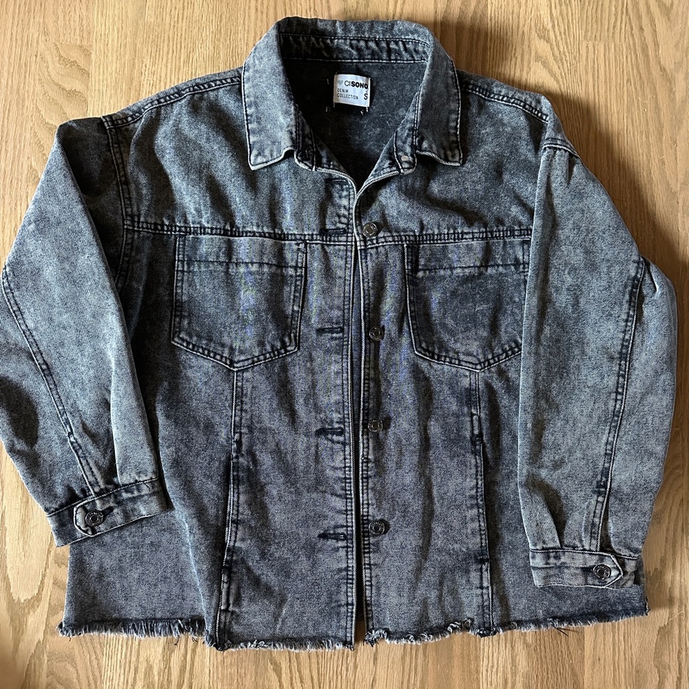 CI SONO DENIM COLLECTION - Black Jean Jacket - S